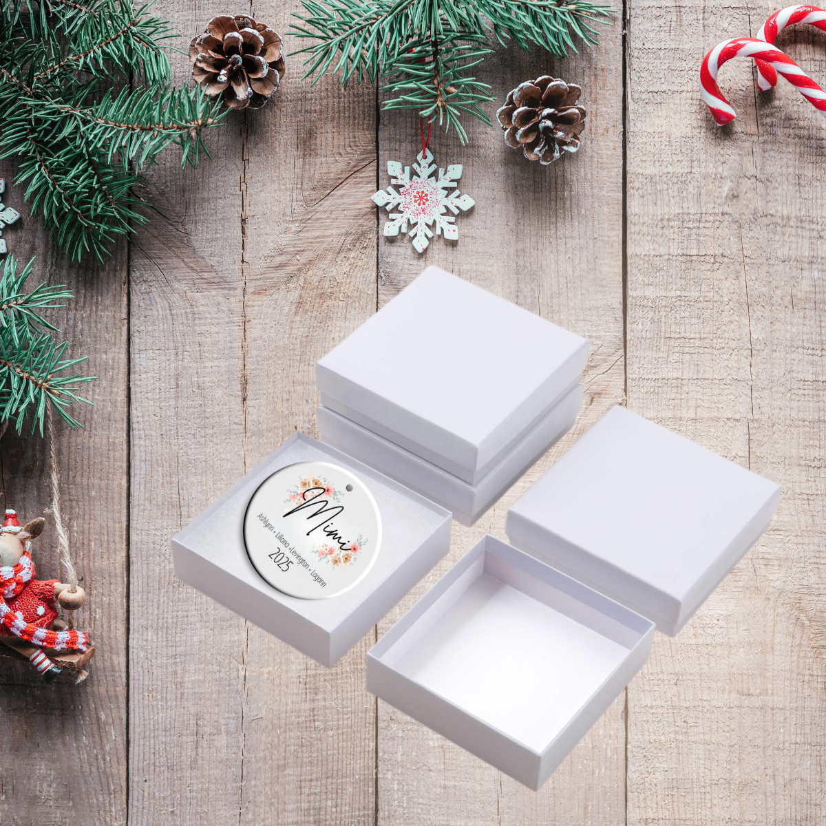 Custom Grandma Ornament