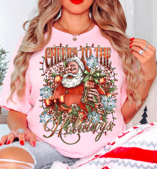 Cheers to the holiday Tee