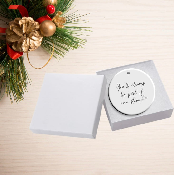 Thank You Gift, Never Forget The Difference You Make Ornament