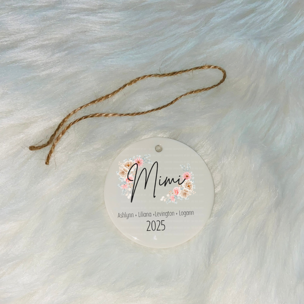 Custom Grandma Ornament