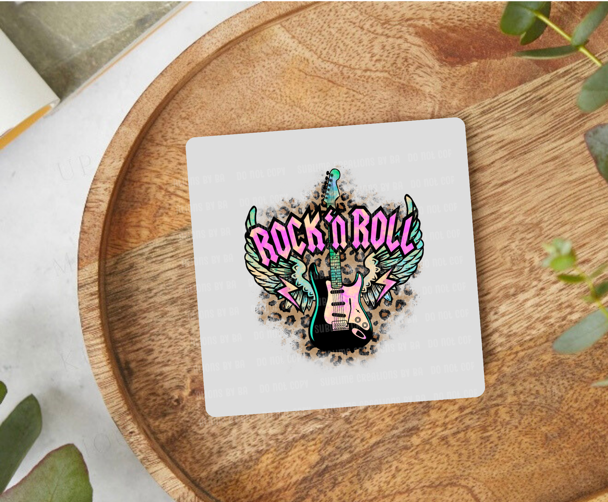 Rock n Roll Desk Coaster