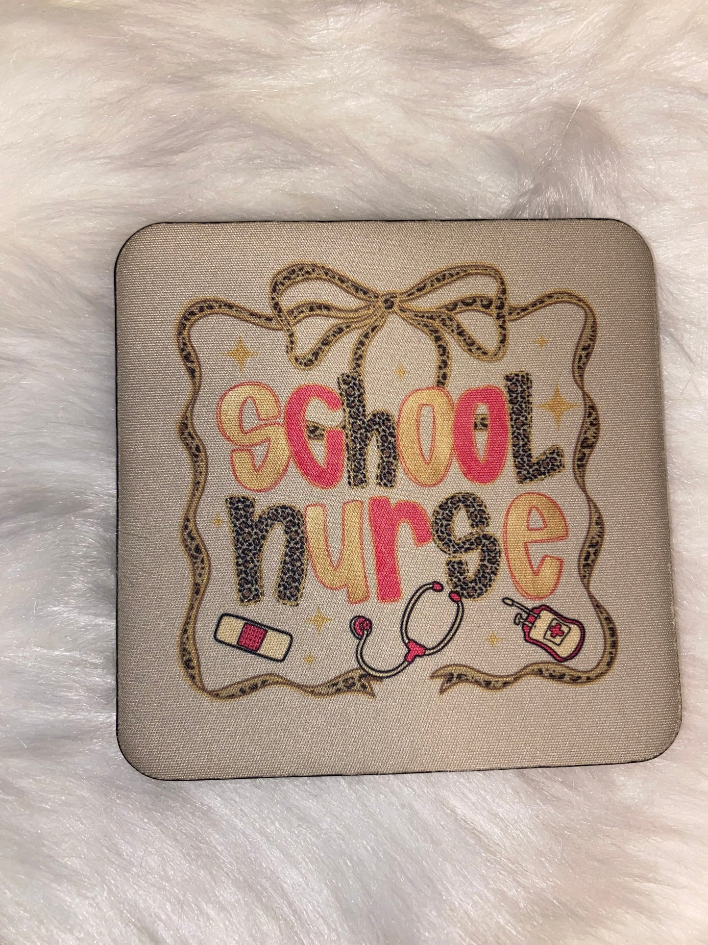 School Nurse Desk Coaster