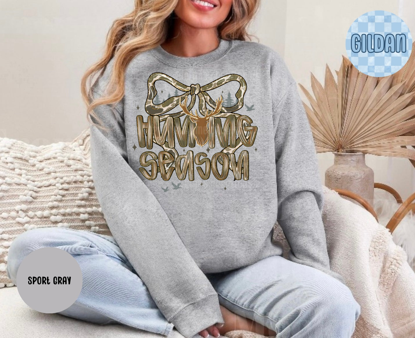 Hunting Season Camo Sweatshirt