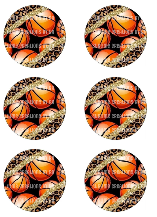 Leopard Basketball Sublimation Transfer Sheet
