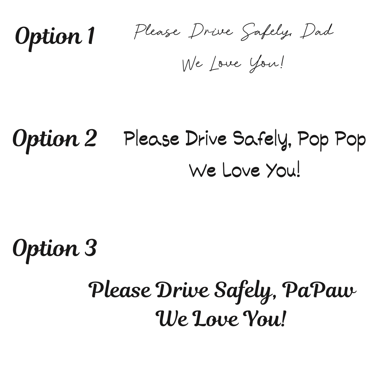 Personalized Sun Visor Clip Photo Holder