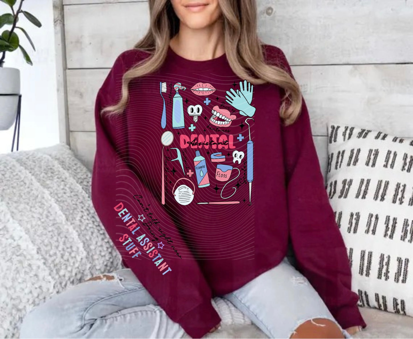 Dental Assistant Doodle Occupational