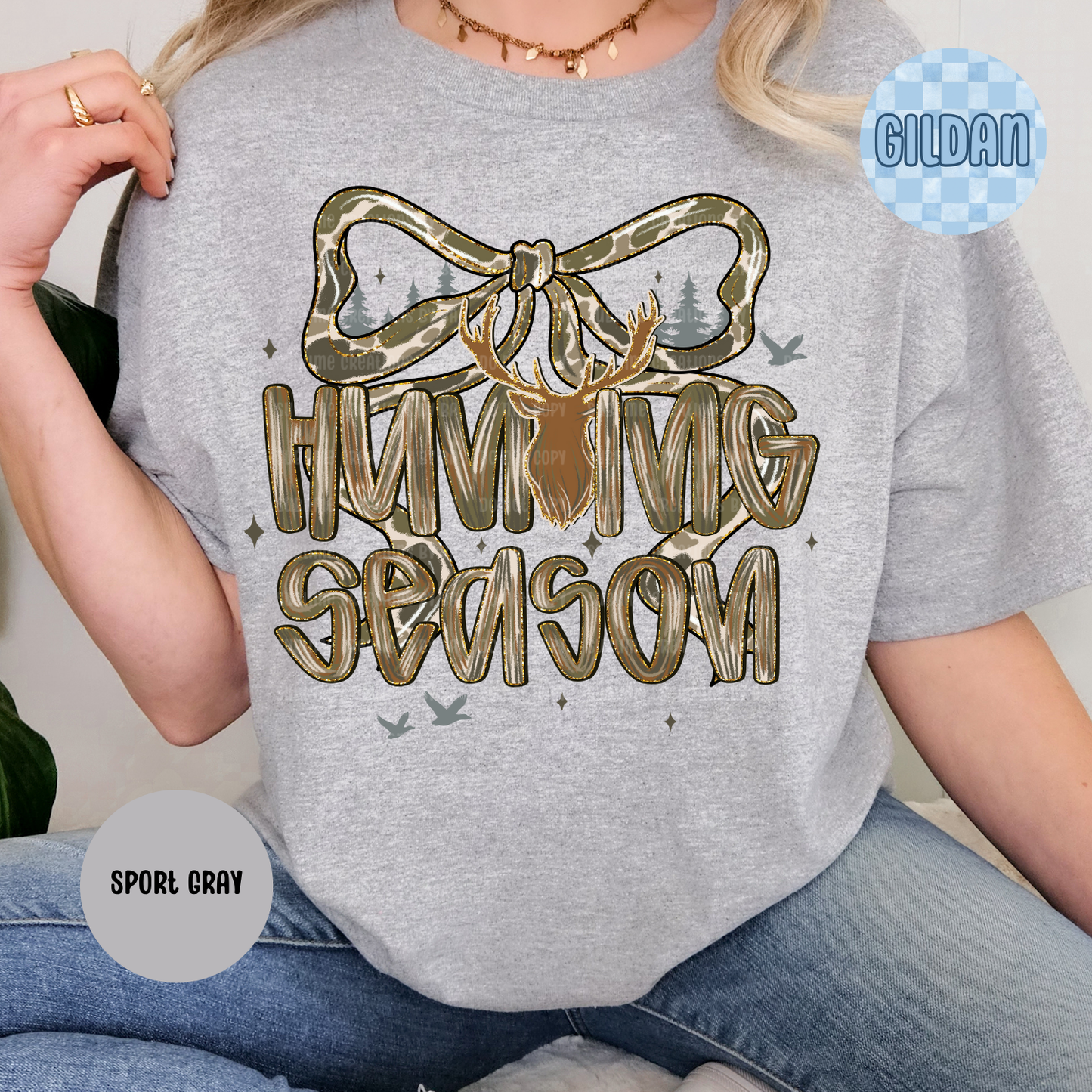 Hunting Season Camo Tee