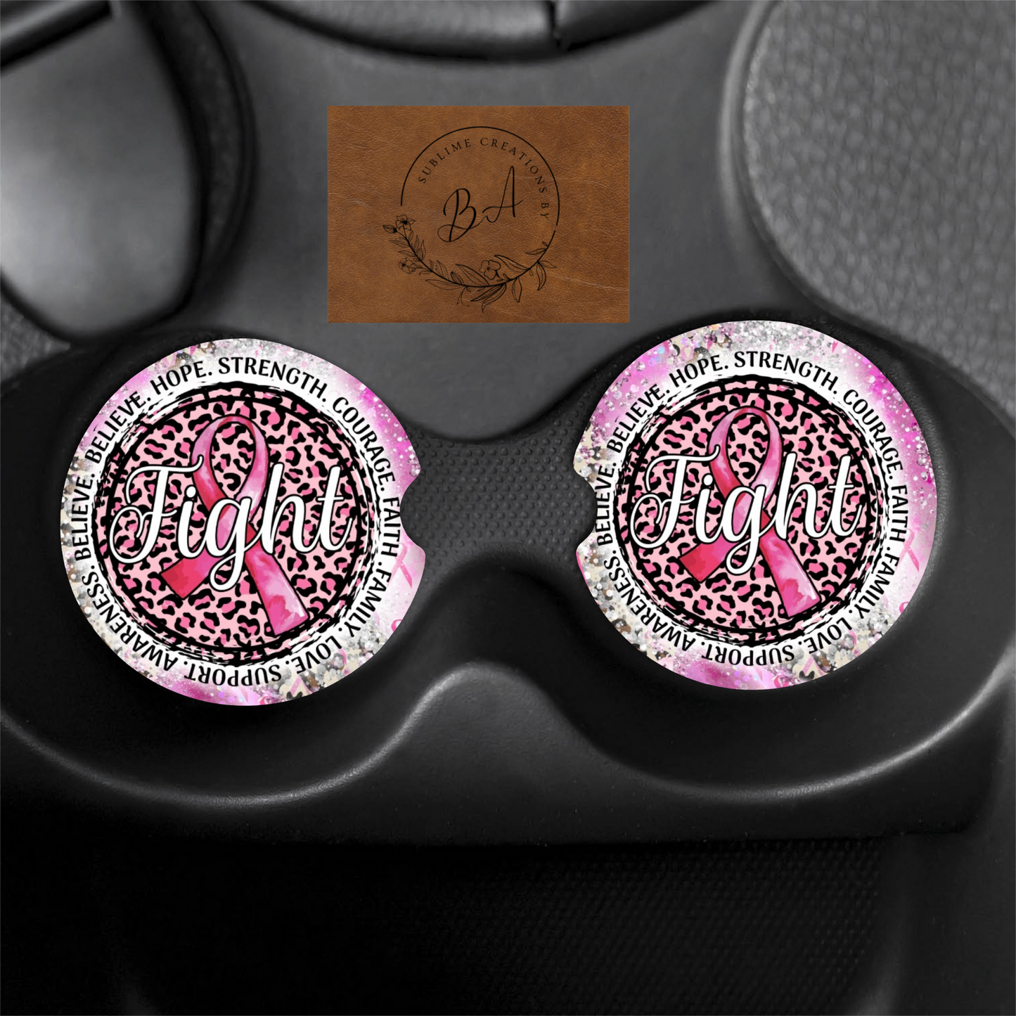 Ceramic Car Coasters