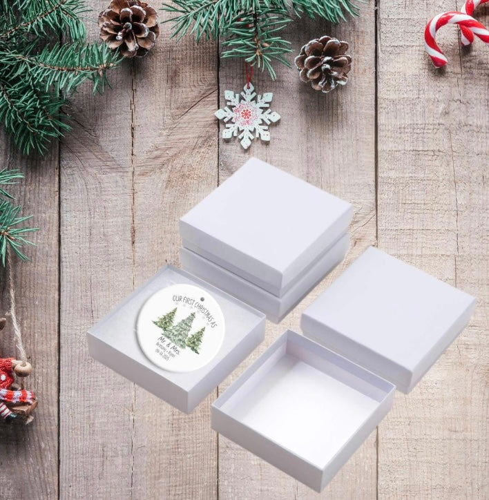 Our First Christmas as Mr. & Mrs 20xx Ornament