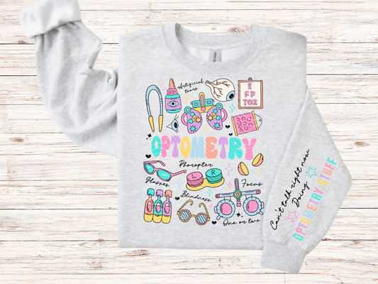 Optometry Doodle Sweatshirt