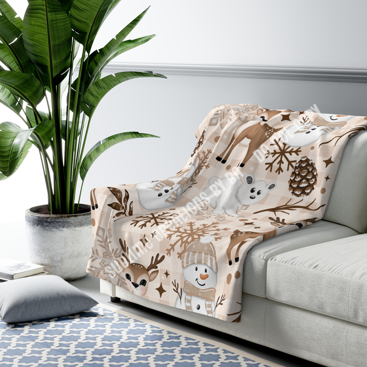 Winter Animal Blanket