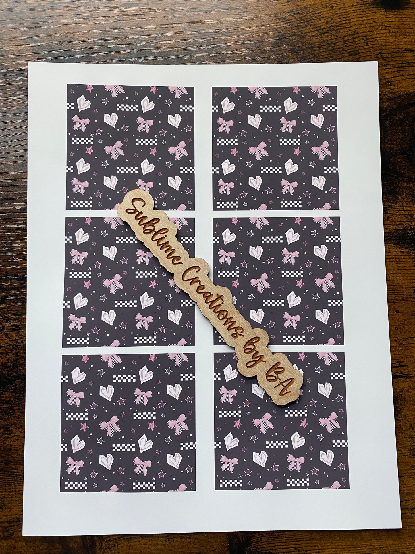Pink Mama Leopard Sublimation Transfer Sheet