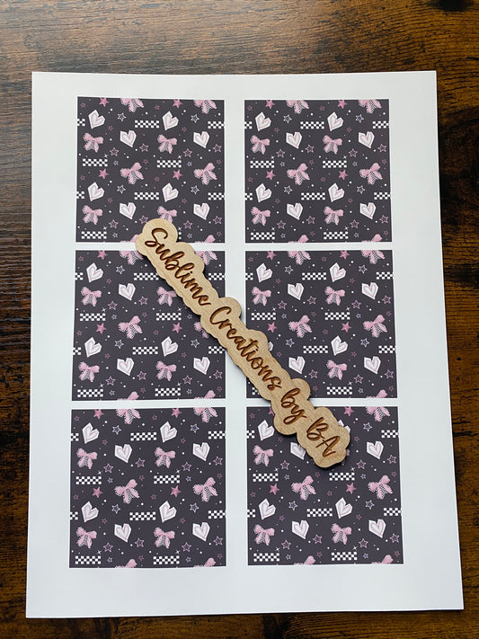 Pink Mama Leopard Sublimation Transfer Sheet