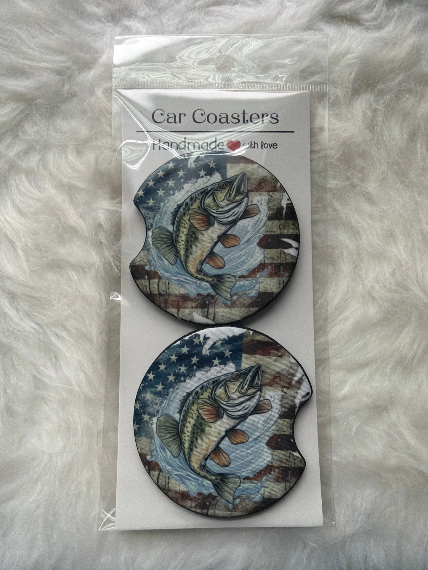 Fish Car Coaster Set