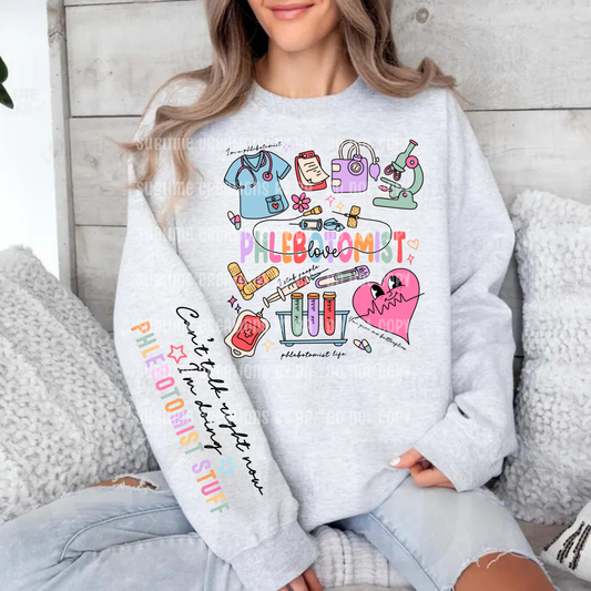 Phlebotomist Doodle Occupational