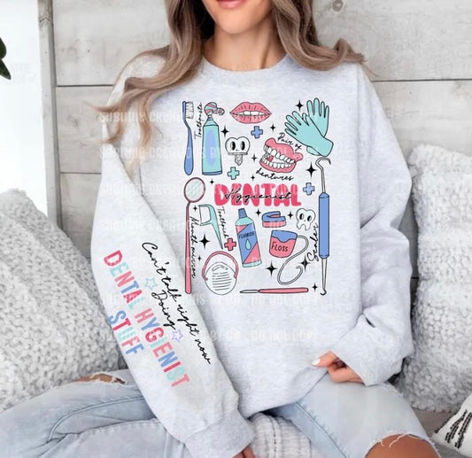 Dental Hygienist Doodle Occupational