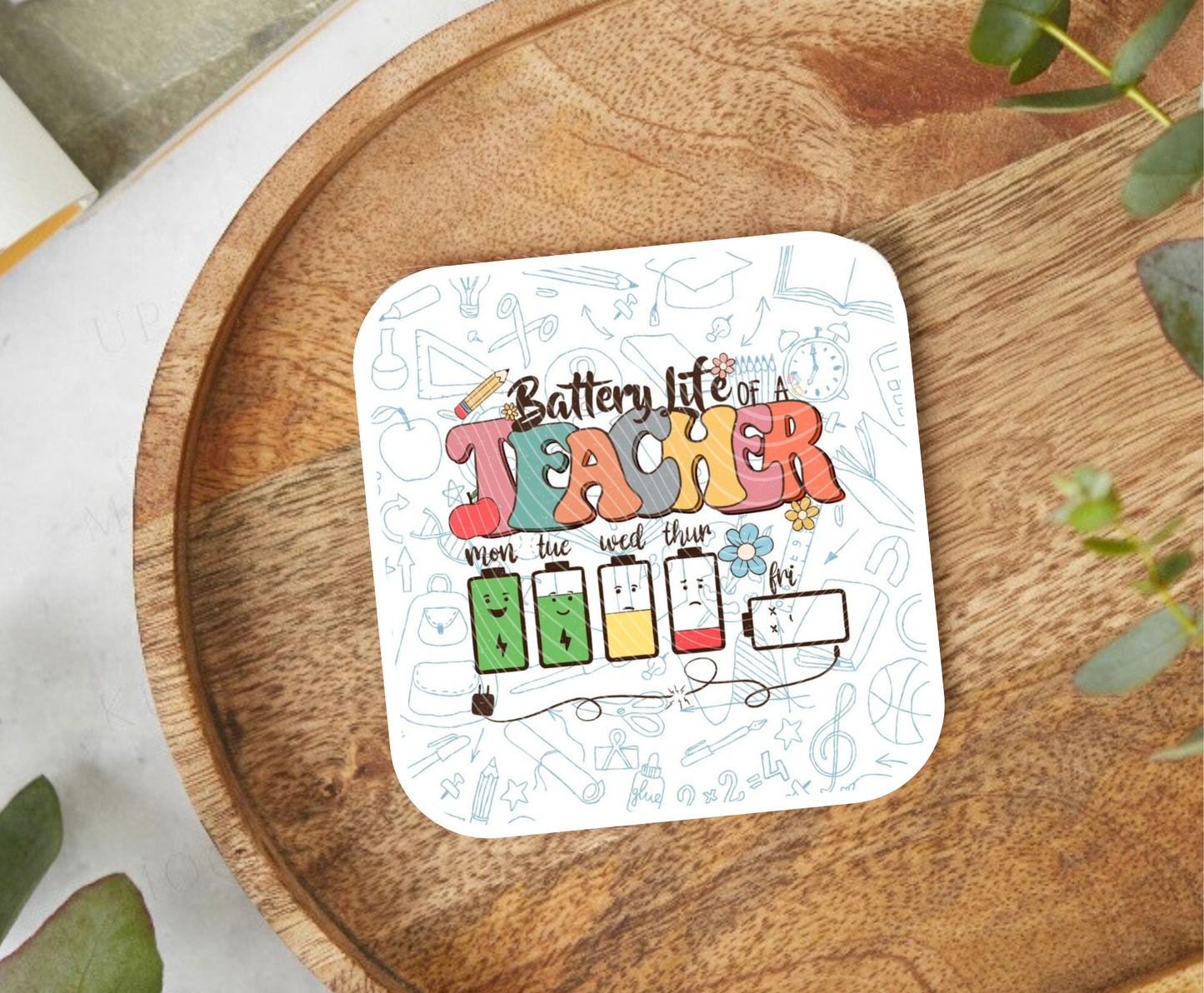 Teacher Desk Coaster