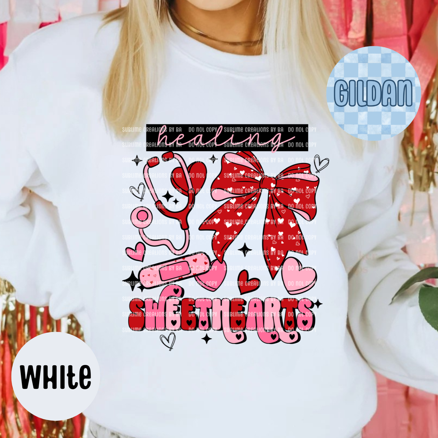 Healing Sweethearts Sweatshirt, Valentine Nurse Shirt