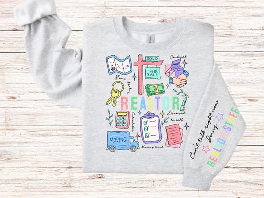 Realtor Doodle Sweatshirt