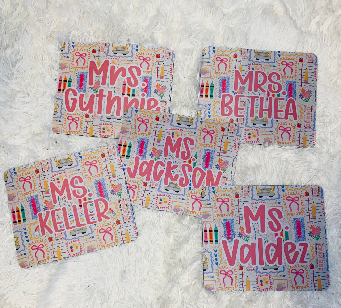 Personalized Teacher Mouse Pad