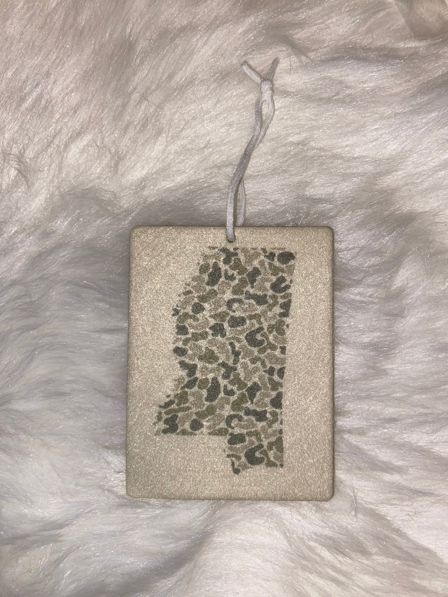 Camo Mississippi Felt Freshie