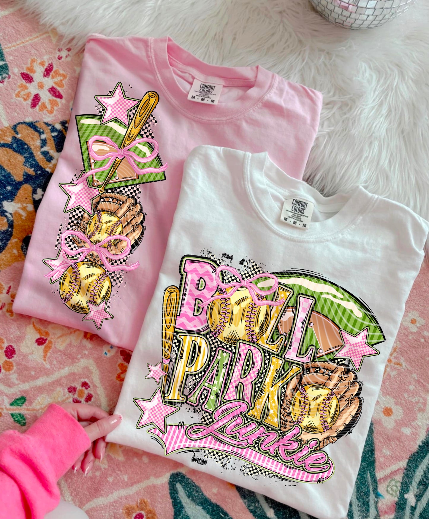 Baseball Ballpark Junkie DTF Print