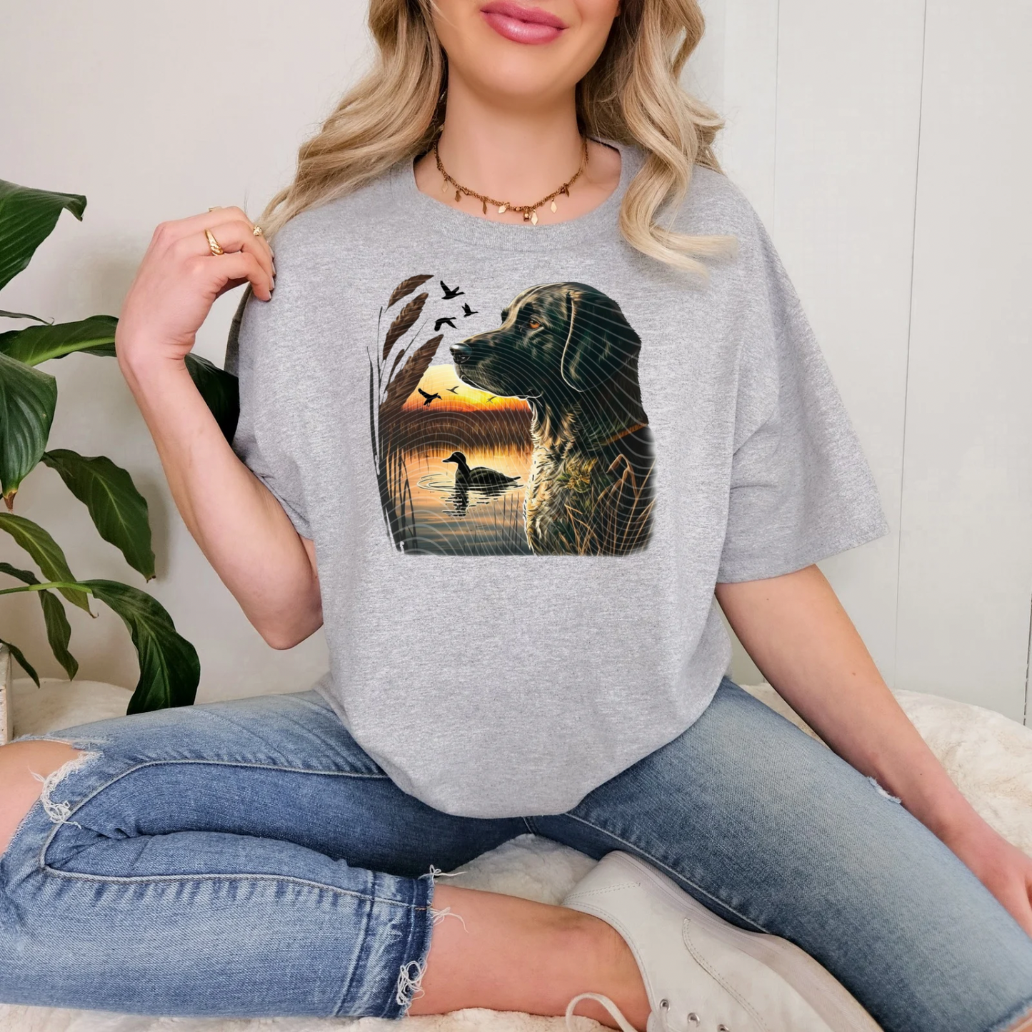 Black Lab Duck Hunting DTF