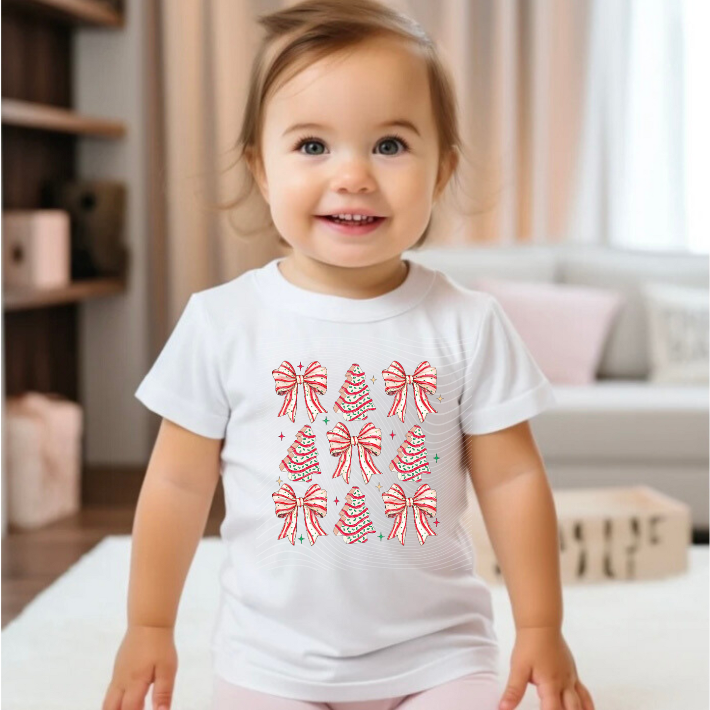 Coquette Christmas Snack DTF Print Only