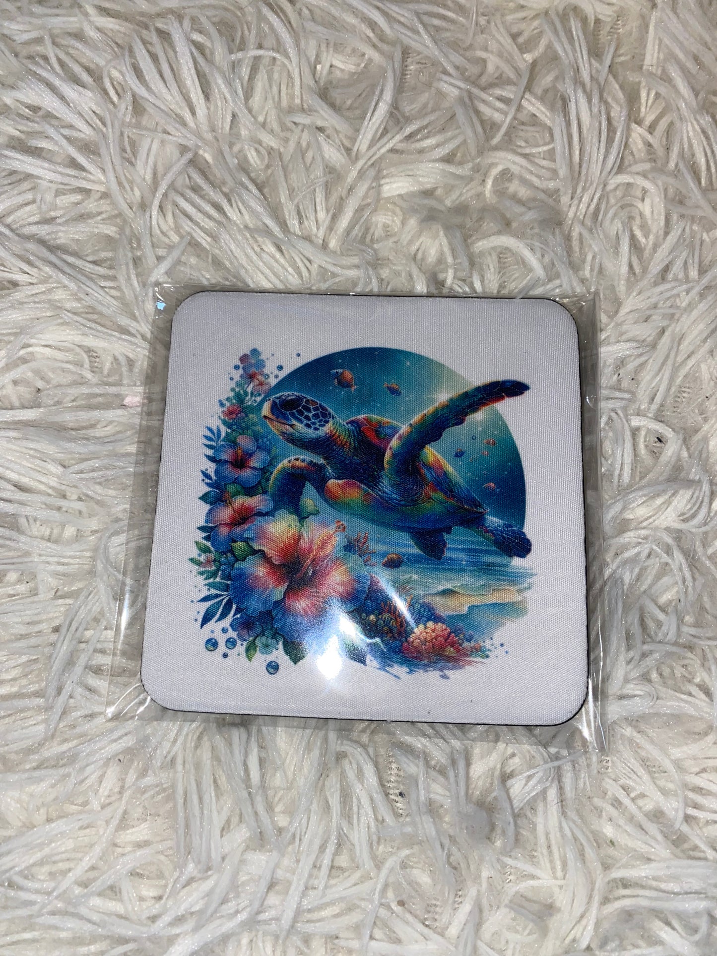 Sea Turtle Desk Coaster
