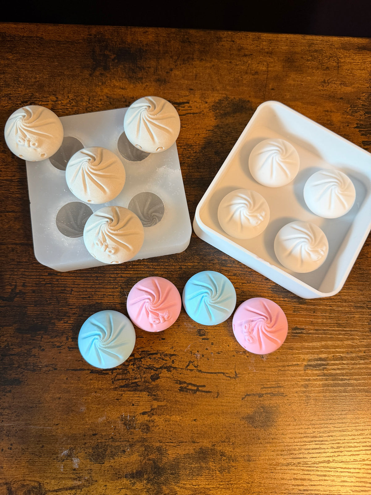Mini Dumpling with and w/o Bows Silicone  Mold