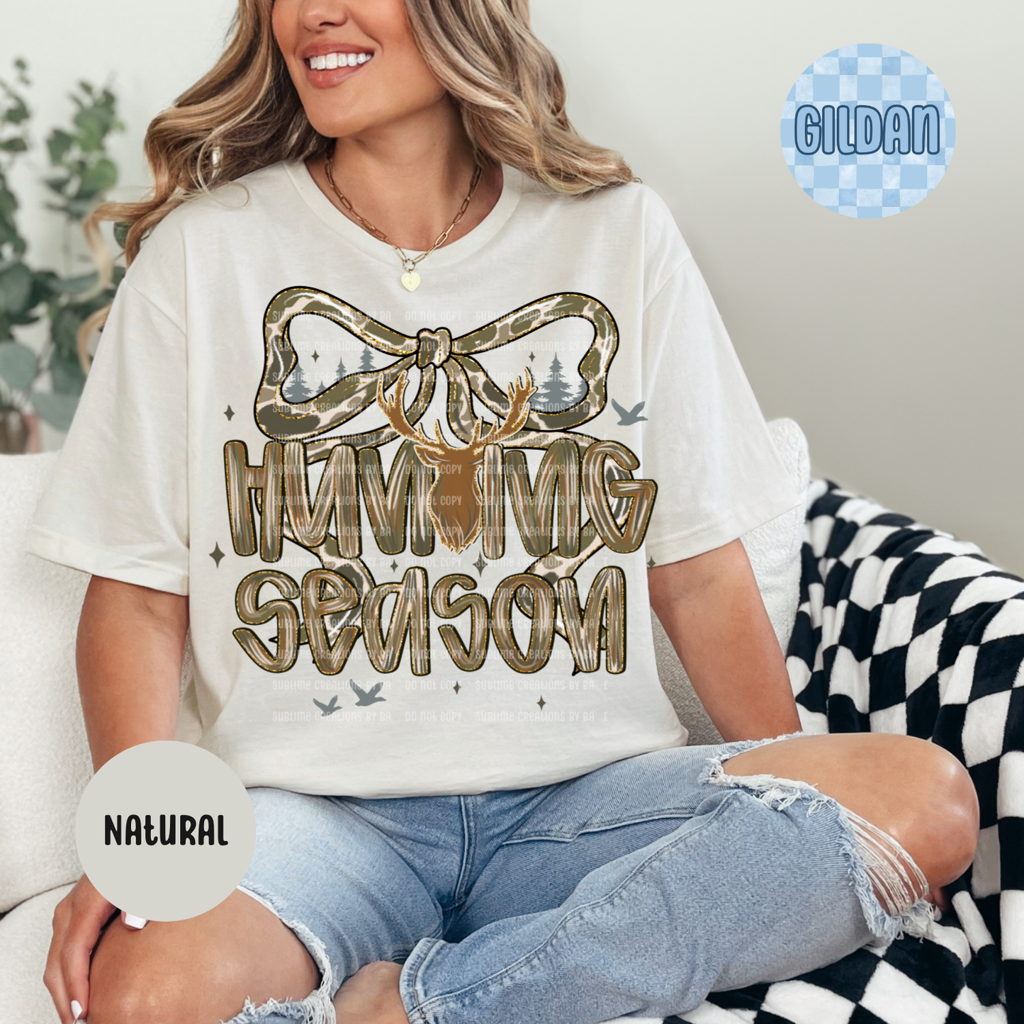 Hunting Season Camo Tee