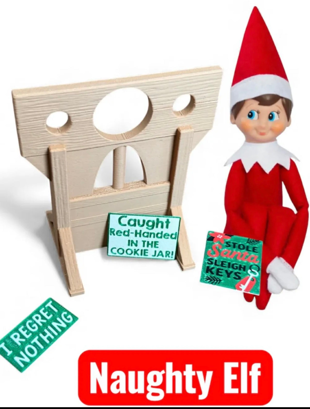 Elf on the Shelf Jail Pillory Prop