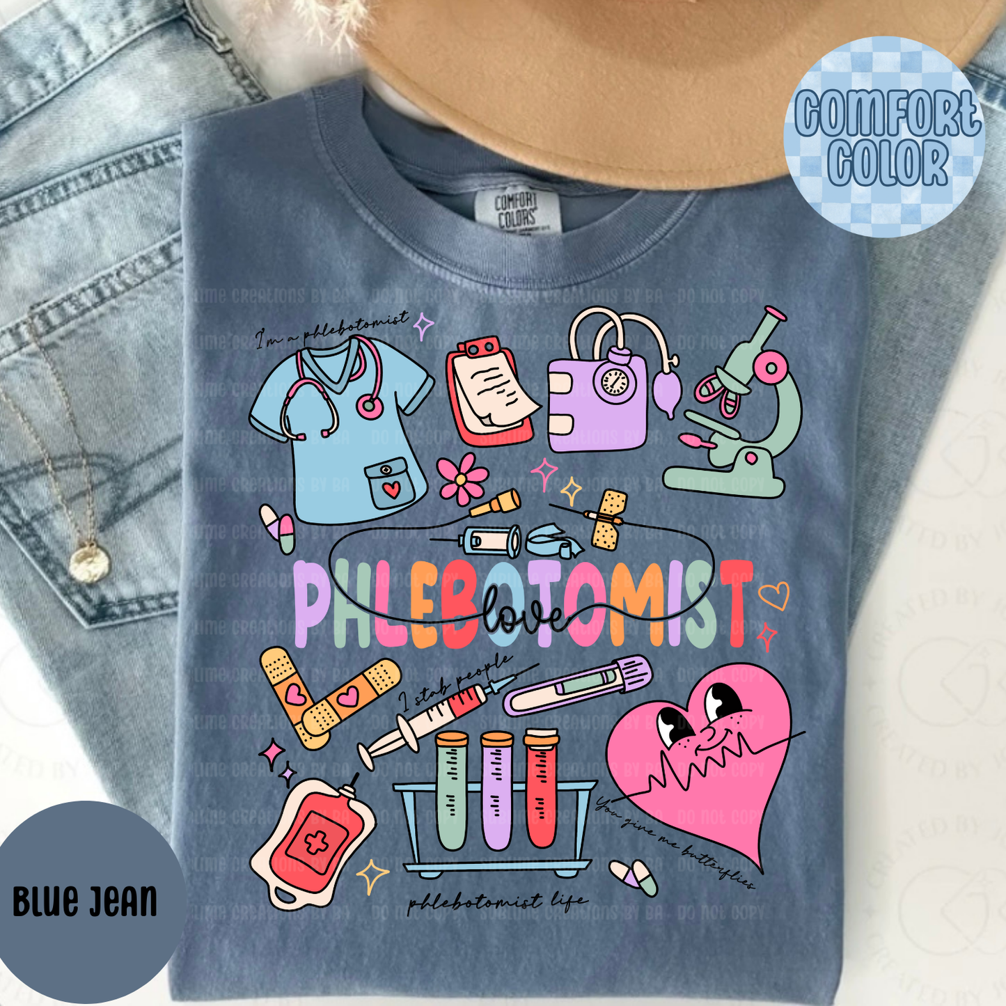 Phlebotomist Doodle Occupational