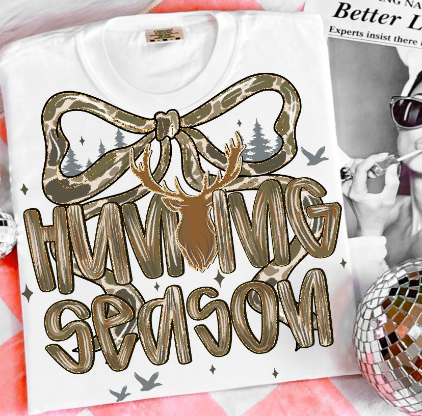 Hunting Season Camo Tee