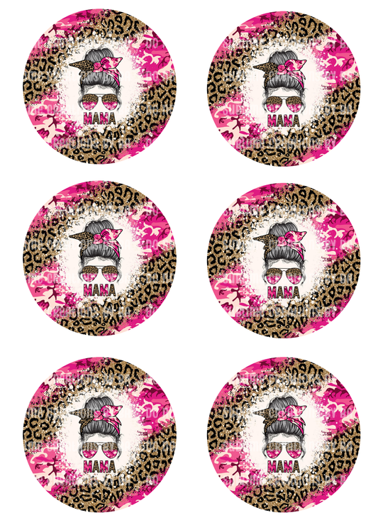 Mama Leopard Sublimation Transfer Sheet