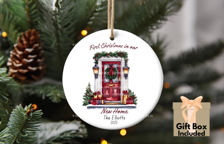 First Christmas in Our New Home Ornament 20xx