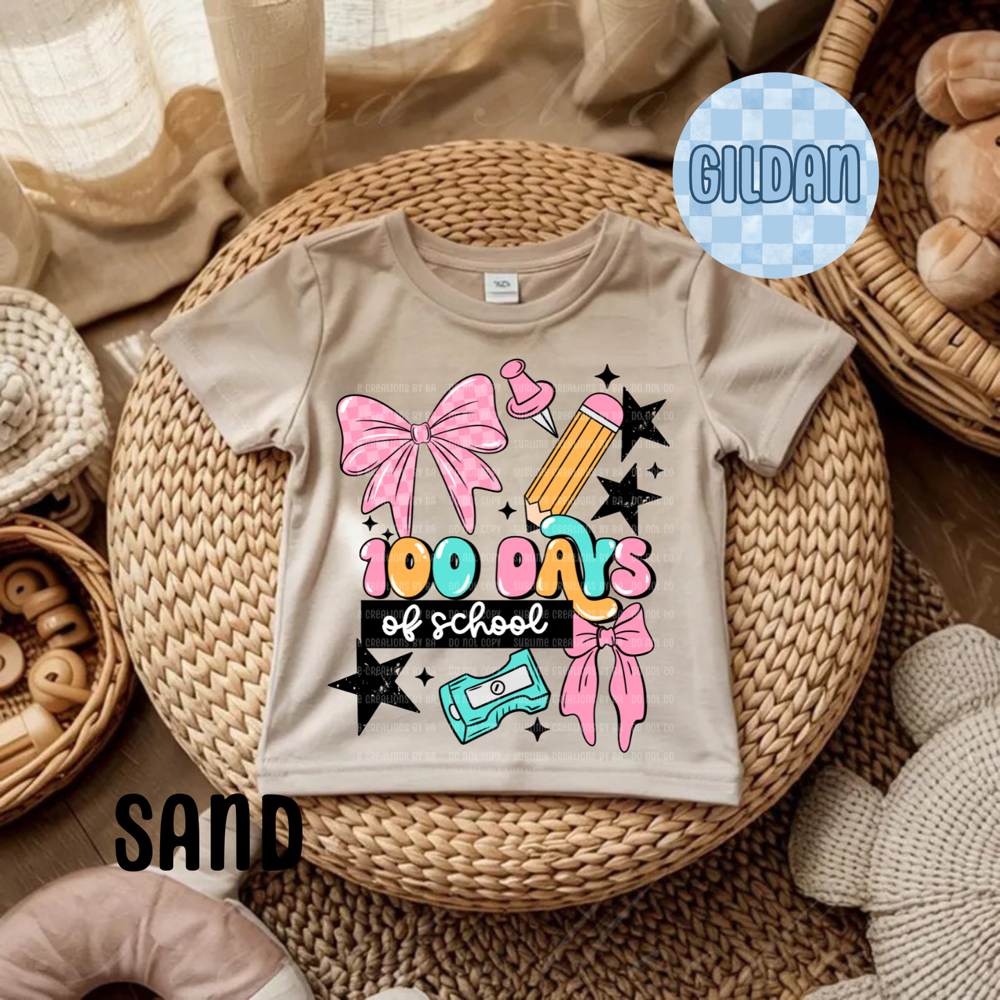 100 Days Girl of School Sweatshirt, Kids 100th Day Tee Youth Sweatshirt