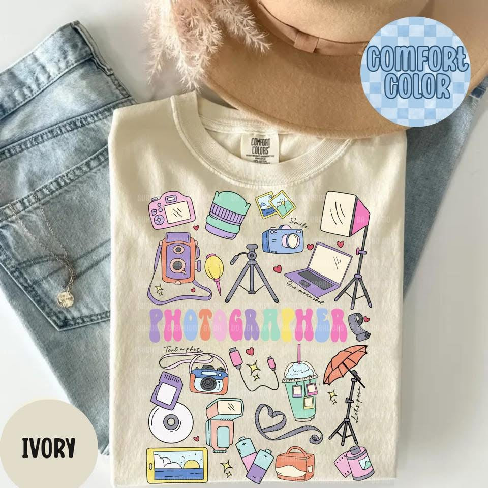 Photographer Doodle Occupational