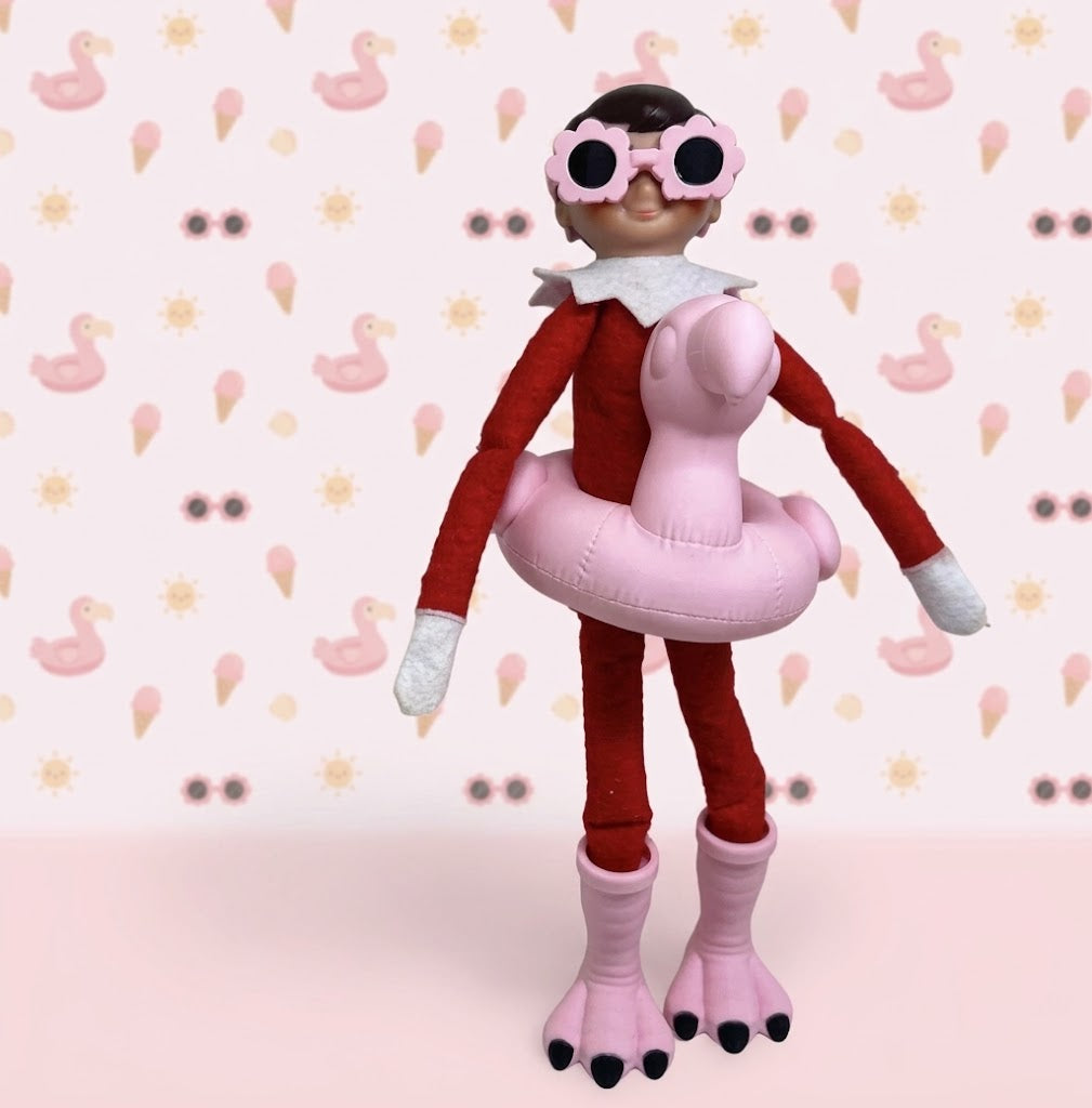 Elf on Shelf 3D Printed Flamingo Costume