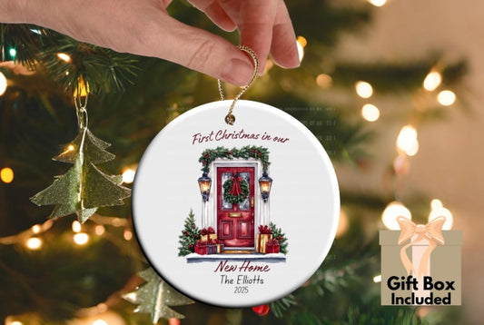 First Christmas in Our New Home Ornament 20xx