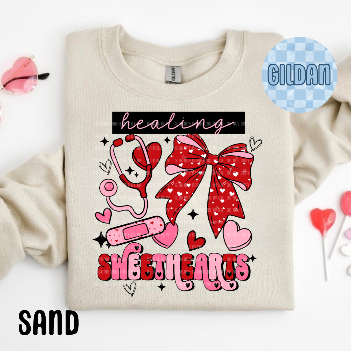 Healing Sweethearts Sweatshirt, Valentine Nurse Shirt