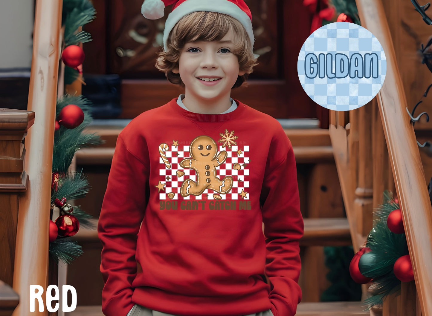 You Can’t Catch Me Youth Sweatshirt with Sleeve