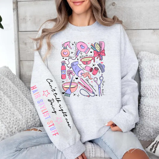 Hairstylist Doodle Occupational