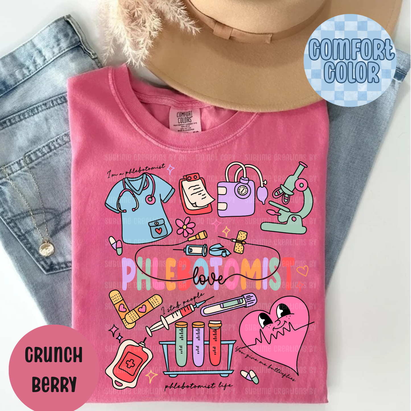 Phlebotomist Doodle Occupational