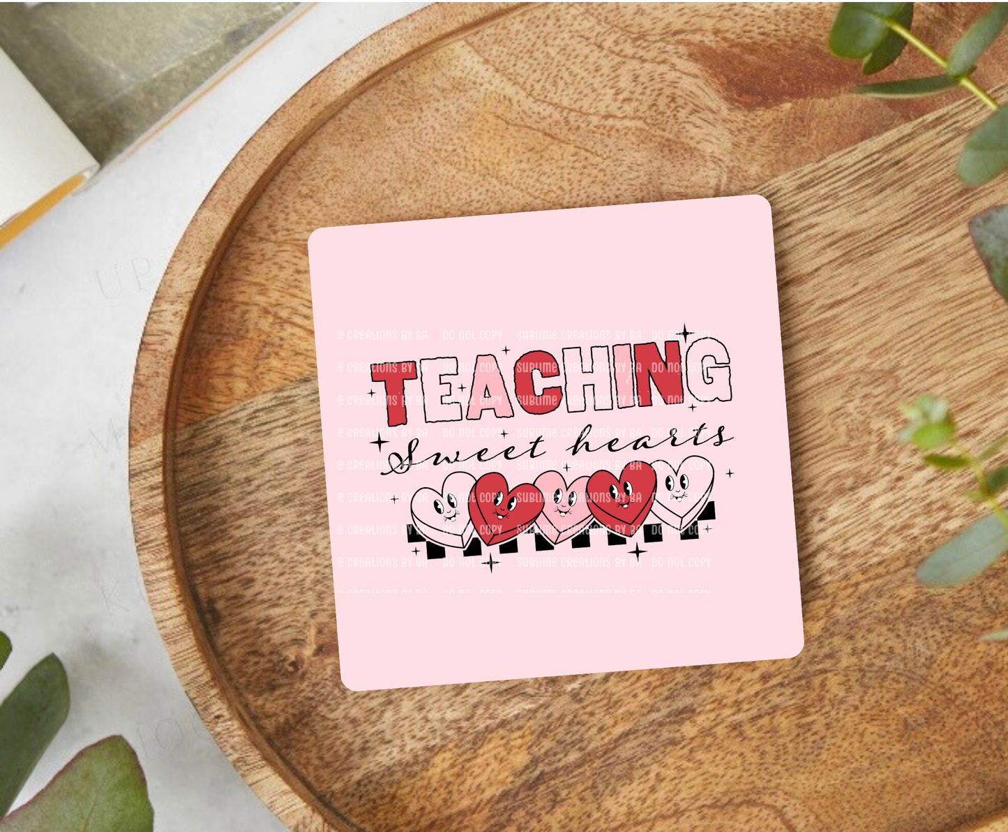 Valentine Teacher Desk Coaster