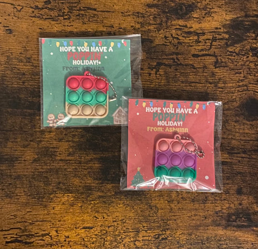 Personalized Pop It Favors
