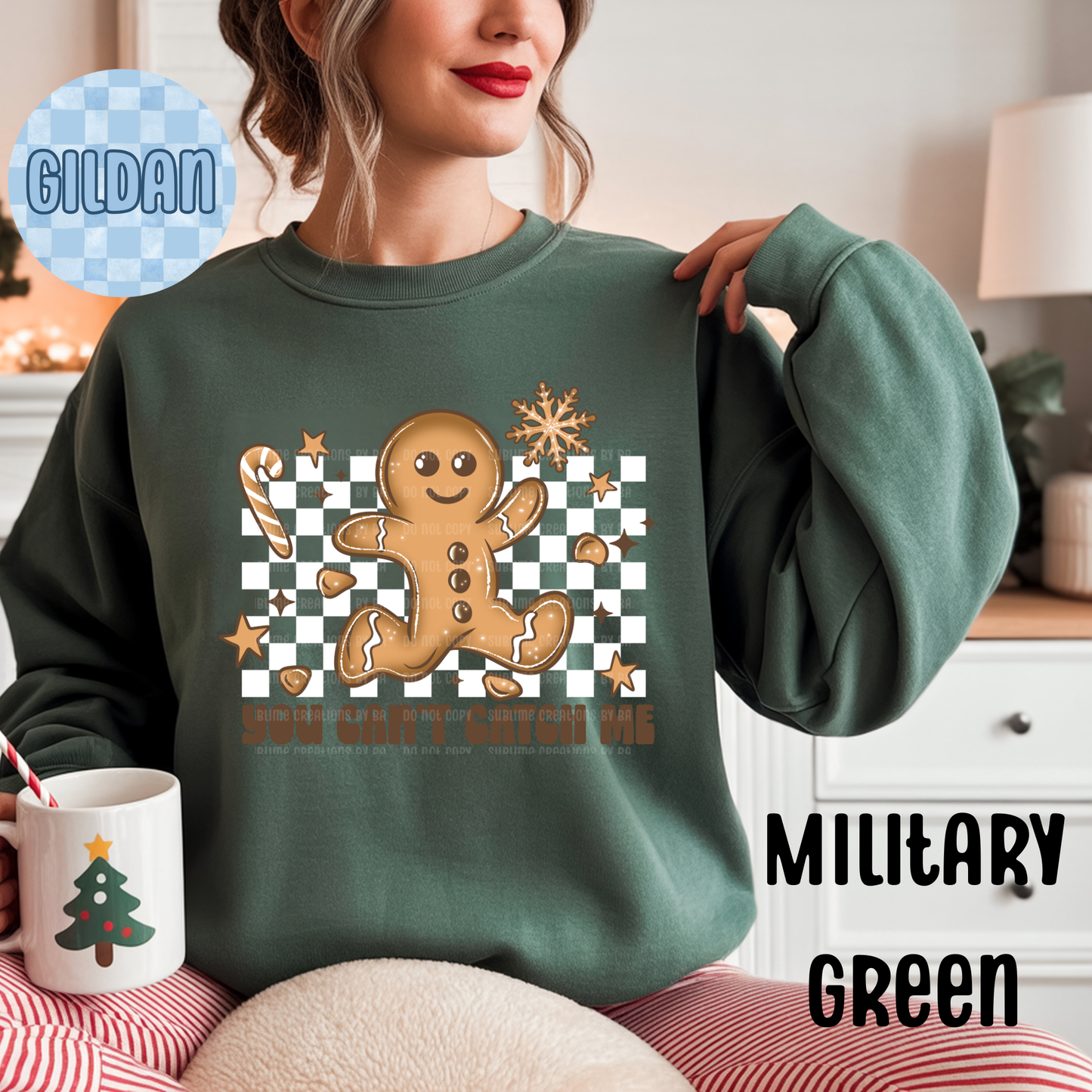 You Can’t Catch Me Adult Sweatshirt with Sleeve