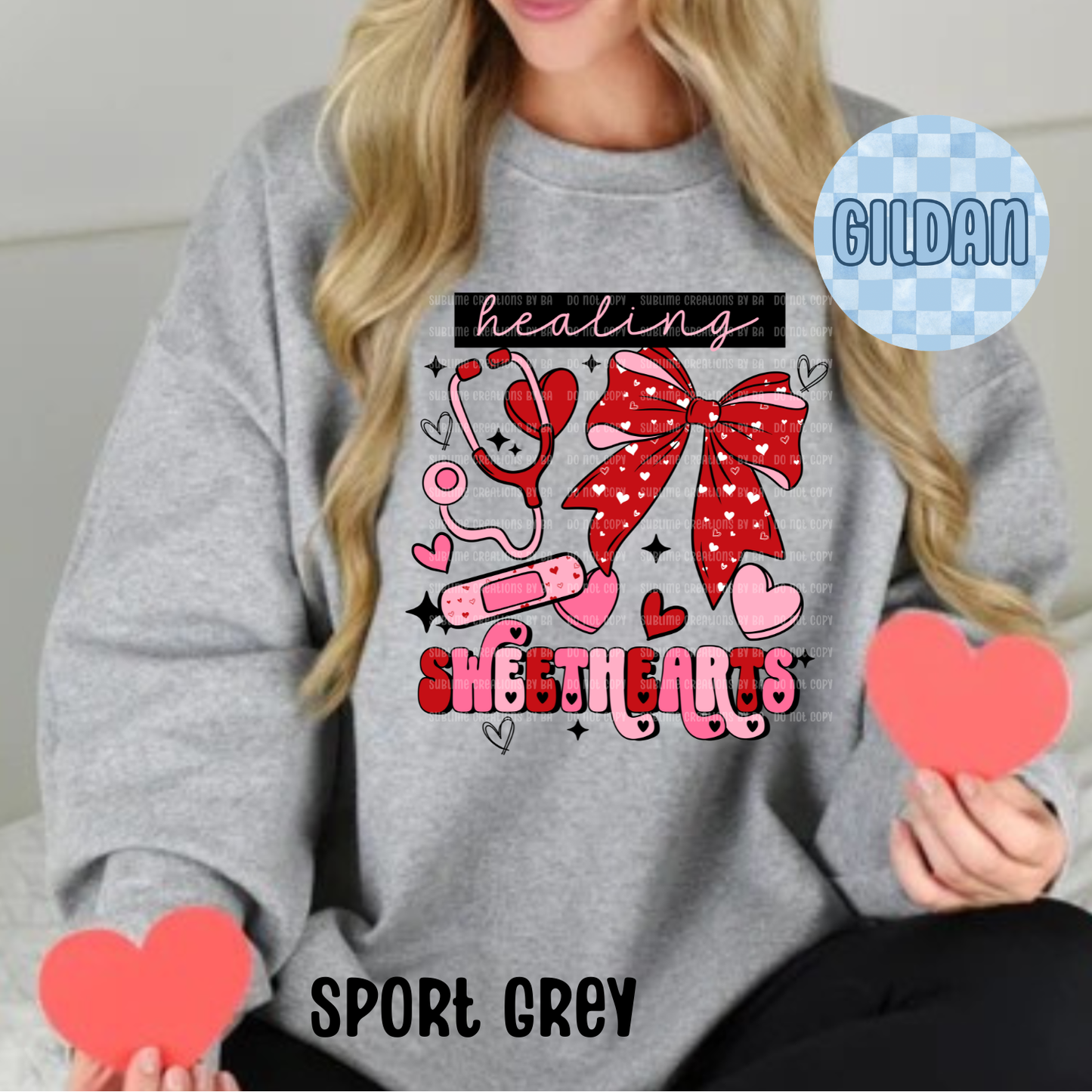 Healing Sweethearts Sweatshirt, Valentine Nurse Shirt