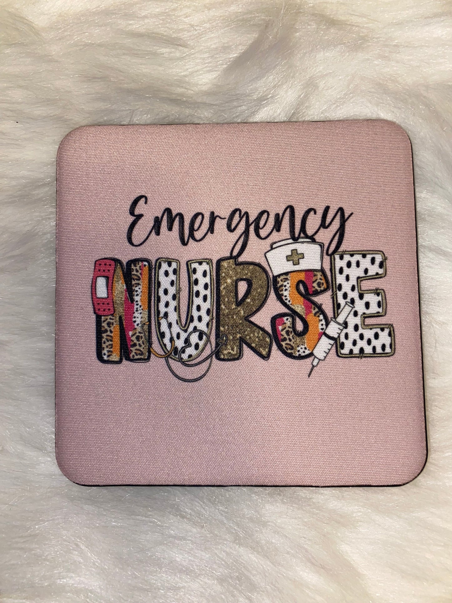 Emergency Nurse Desk Coaster