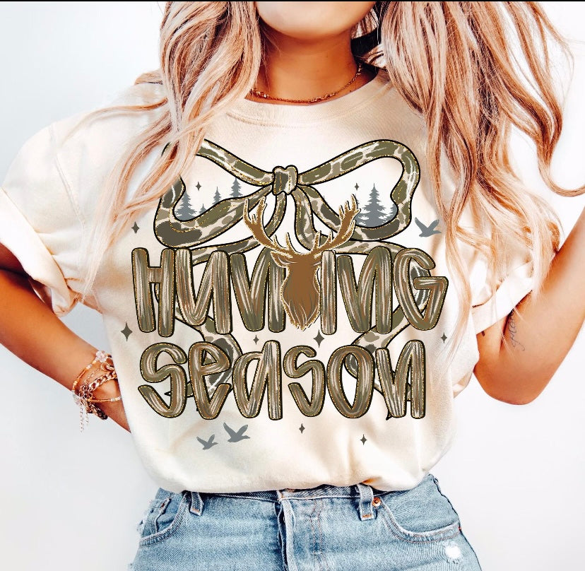 Hunting Season Camo Tee